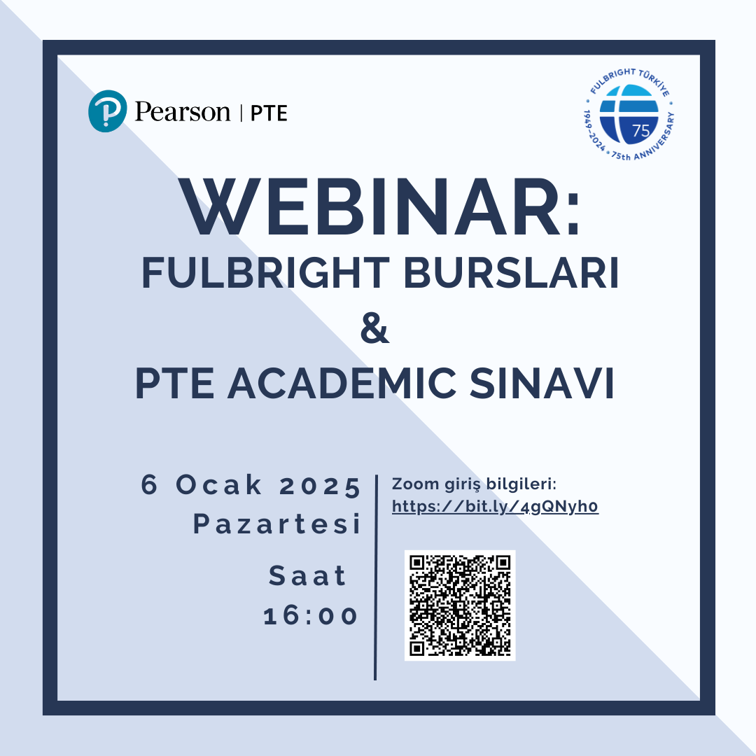 Webinar: PTE Academic & Fulbright Bursları